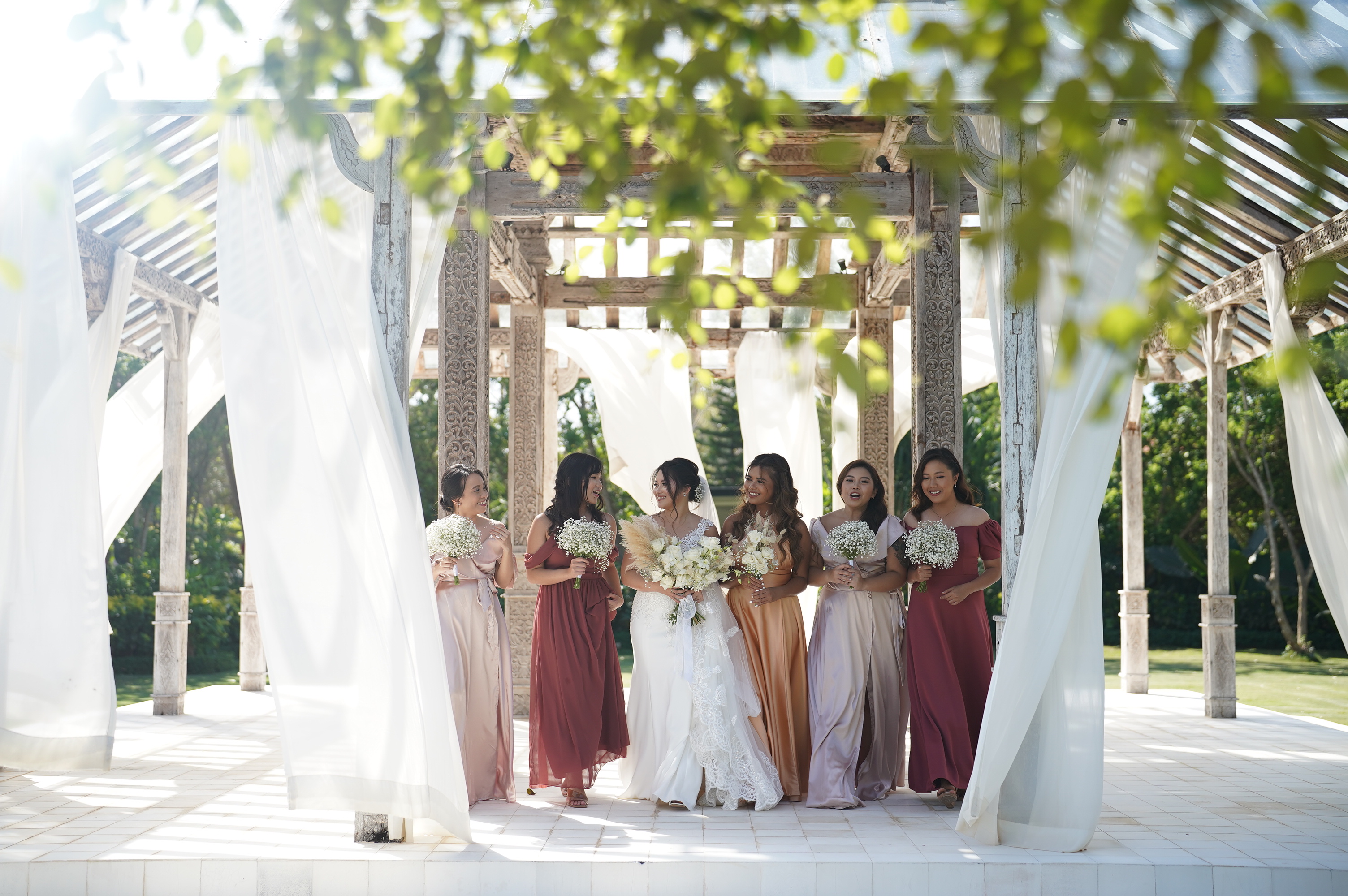 Martin and Camille's Bali wedding celebration