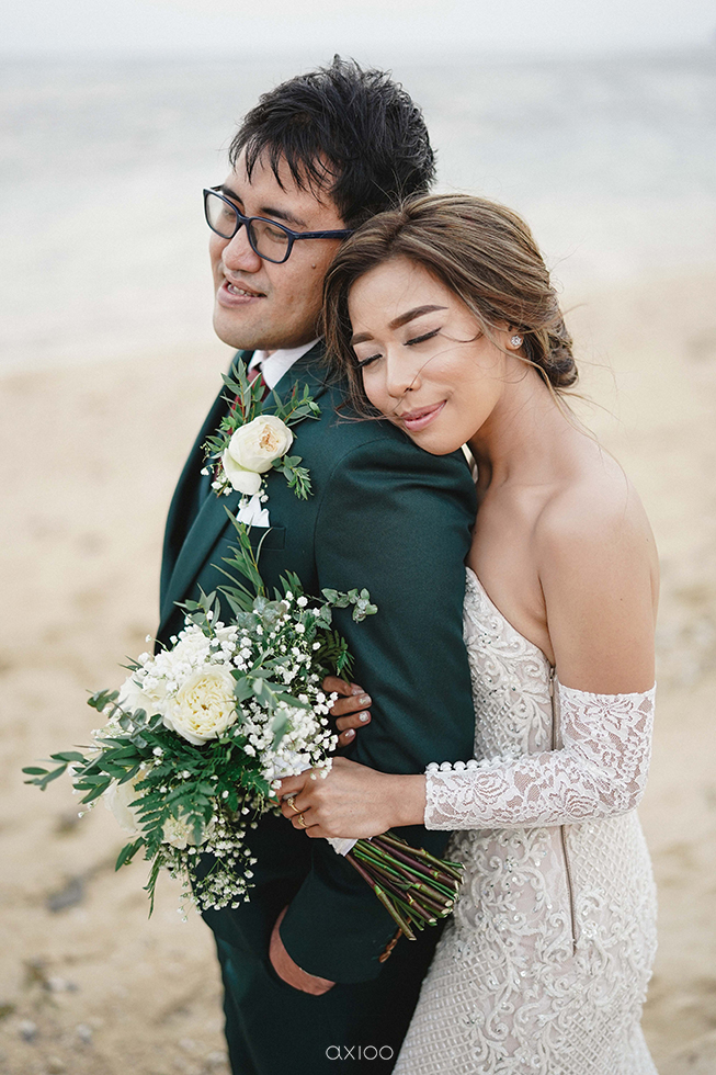 David Austin rose bouquet for Jessica